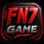 FN7 Game home screen showing the FN7 App interface and FN7 APK download information for Android users.